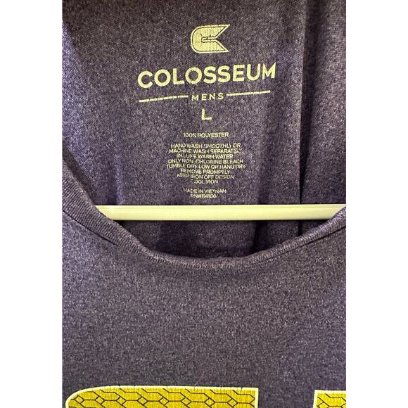 Colosseum Mens Tshirt Size Large LSU Tigers Louisiana SEC Purple Gold - Picture 3 of 8